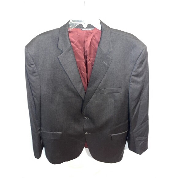 Jack Victor Ing Loro Piana 120’s Blazer Size 48L Black Wool Rothman’s New York - Picture 1 of 14